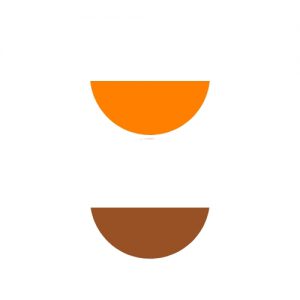 Accesorii pentru coliere Orange - Maro (semicerc)