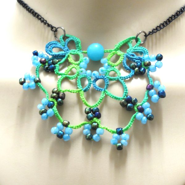 Colier handmade Spring Fantasy - imagine 2