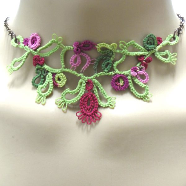 Colier handmade Enchanted Garden - imagine 3