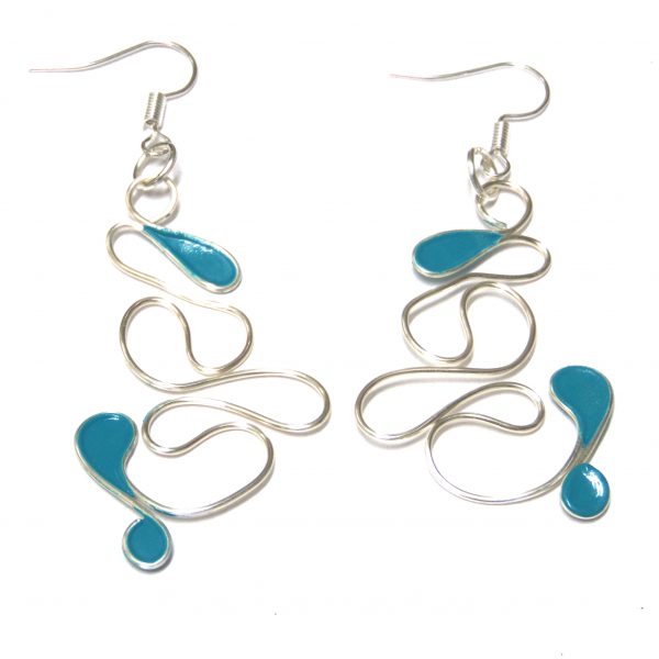 Cercei handmade Summer Waves - imagine 10