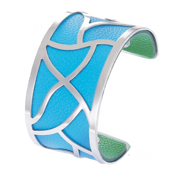 Brățară River 40 MM Aqua și Verde - imagine 3