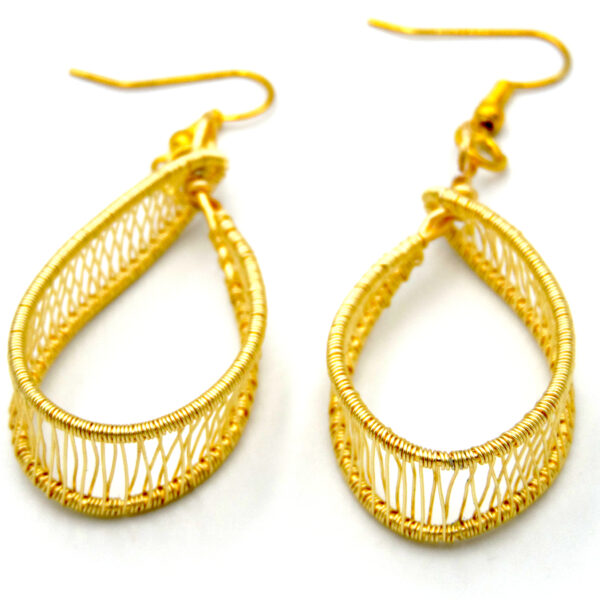Cercei handmade Wire Lace